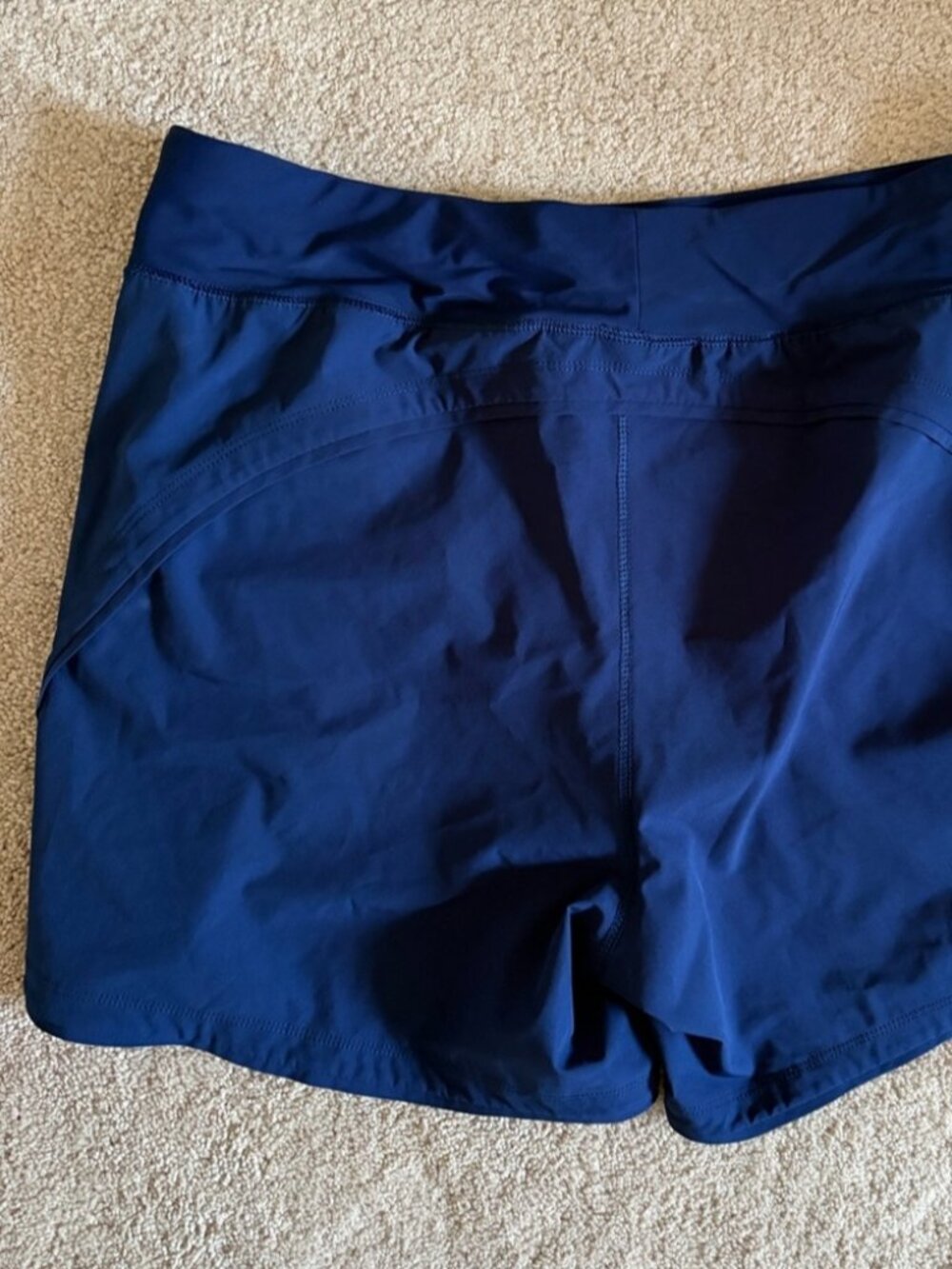 End Deep Navy Athletic Swim Shorts - Picture 2 of 2